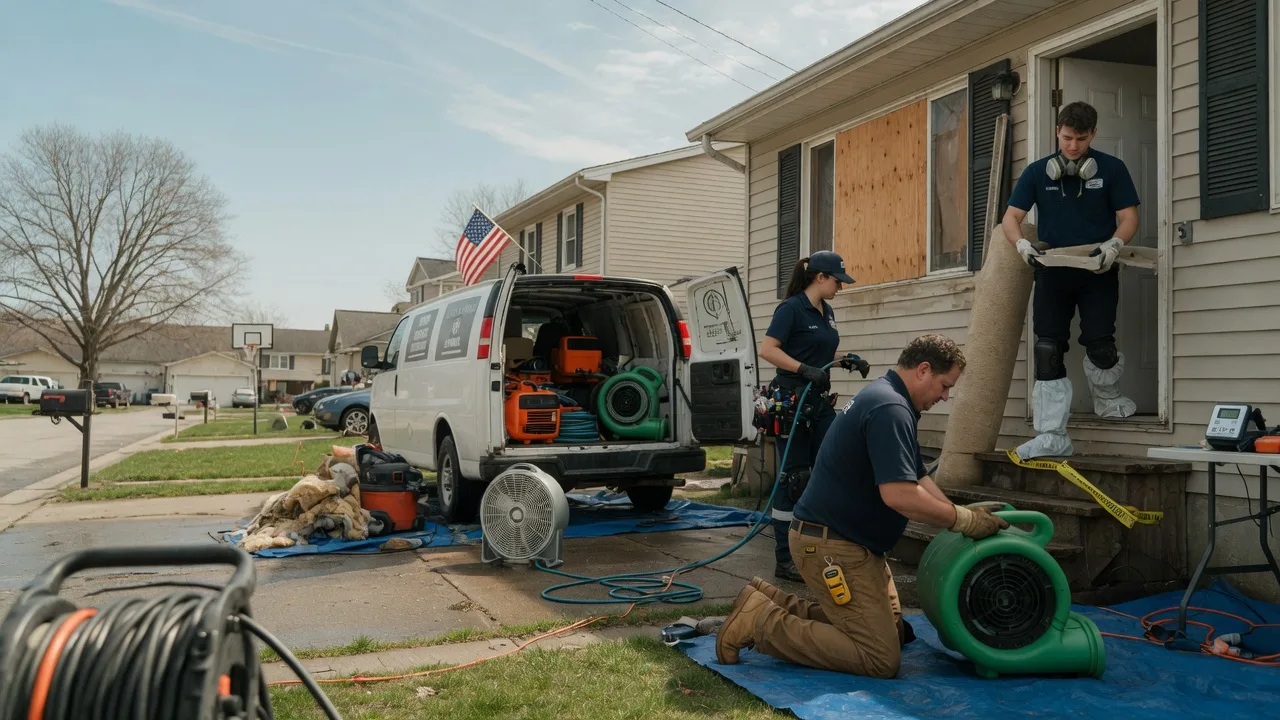 Water Damage Restoration in Longville, LA near me